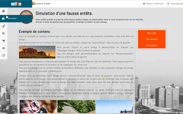 Listing de produits
