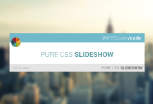 SIMPLE CSS SLIDESHOW