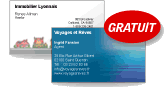 cartes de visite gratuites