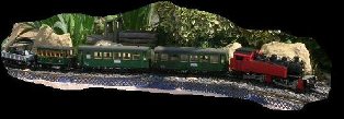 Cevennes Train Jardin