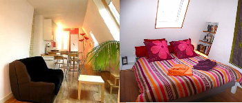 Appartement meubl&eacute; pour 5 personnes maxi &agrave; Paris
