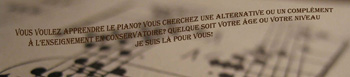 Venez apprendre le piano dans la joie!